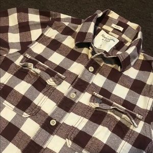 Abercrombie & Fitch Flannel  Shirt Mens(L)